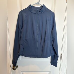 Women’s Blue athletic zip up